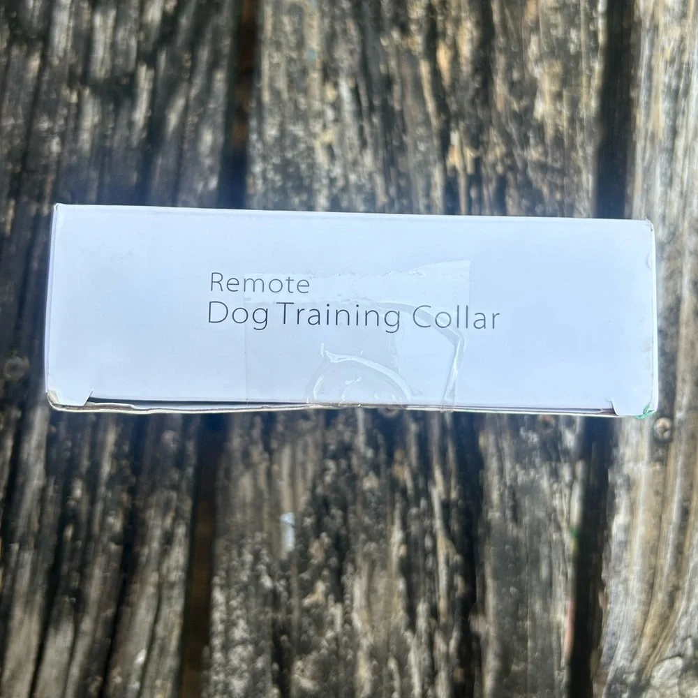 NIB Remote Rechargeable Waterproof Dog Training Collar/ 3 Mode Bark Stopper E9
